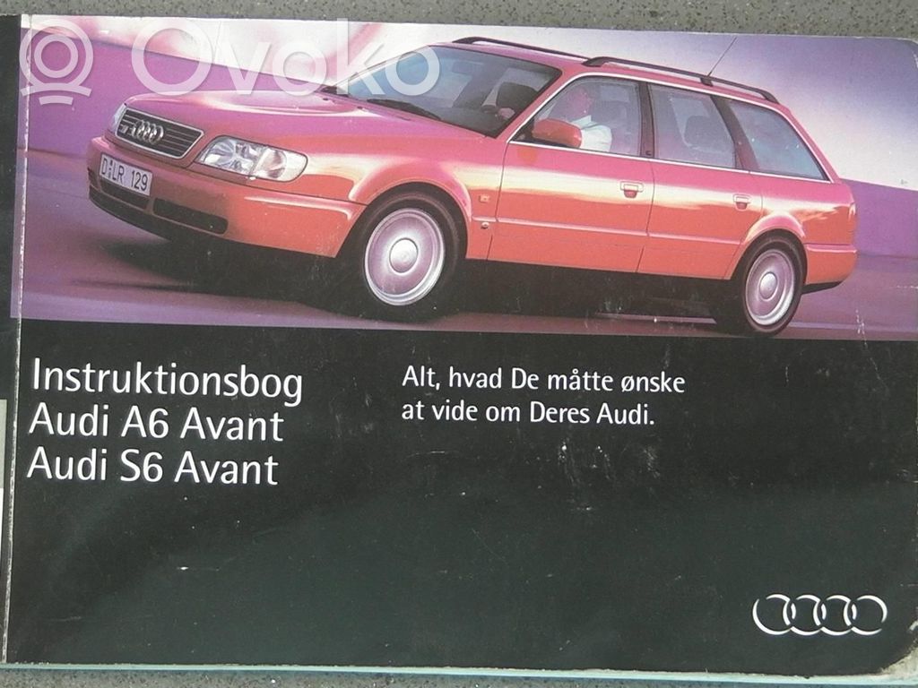 Audi A6 S6 C4 4A Servisa grāmata 