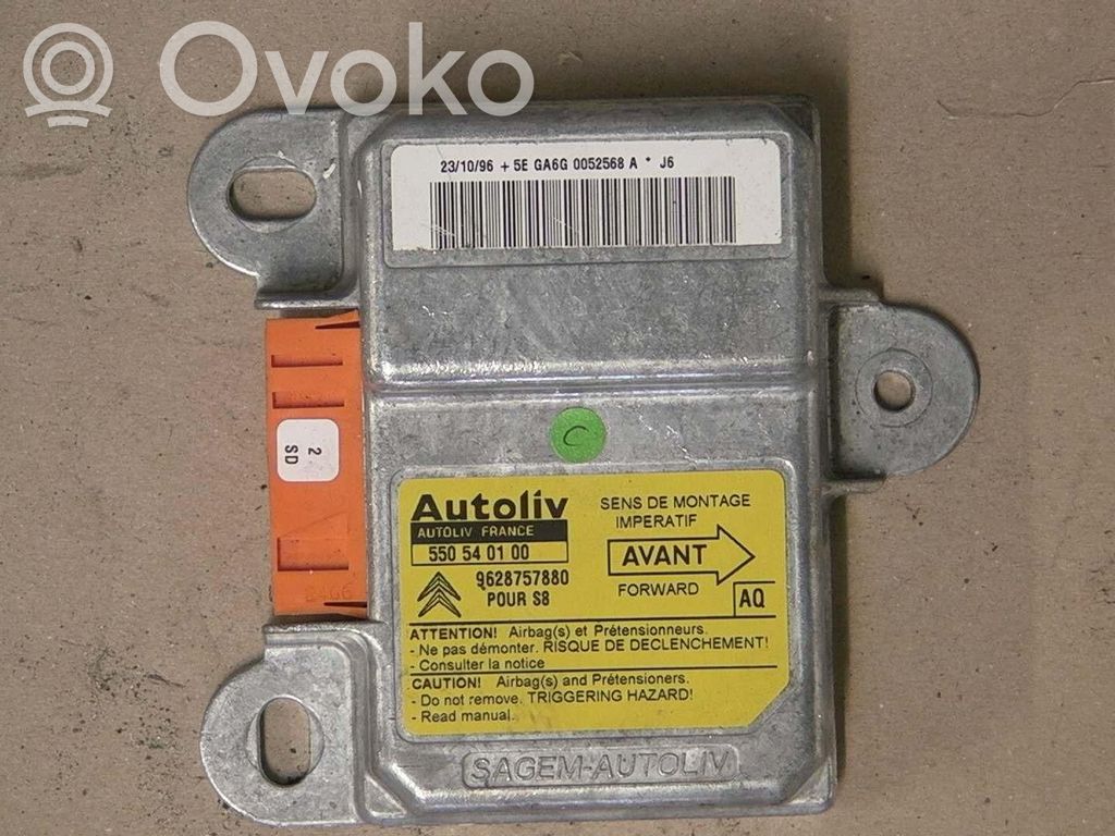 Citroen Saxo Module de contrôle airbag 