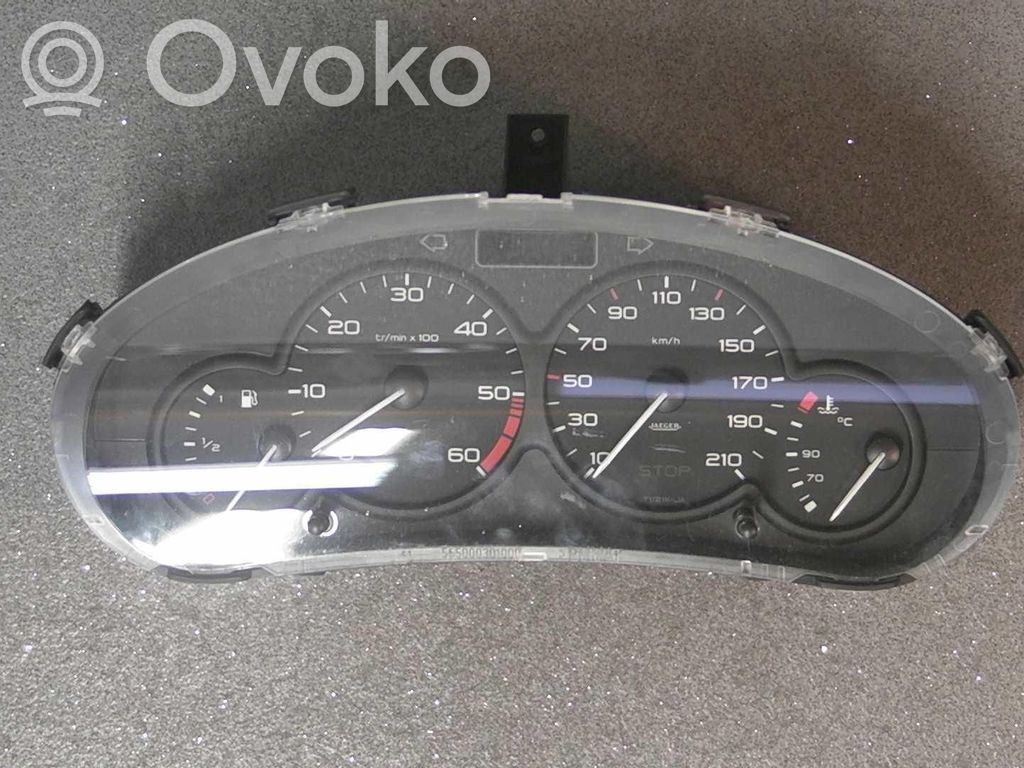 Peugeot 206 Speedometer (instrument cluster) 