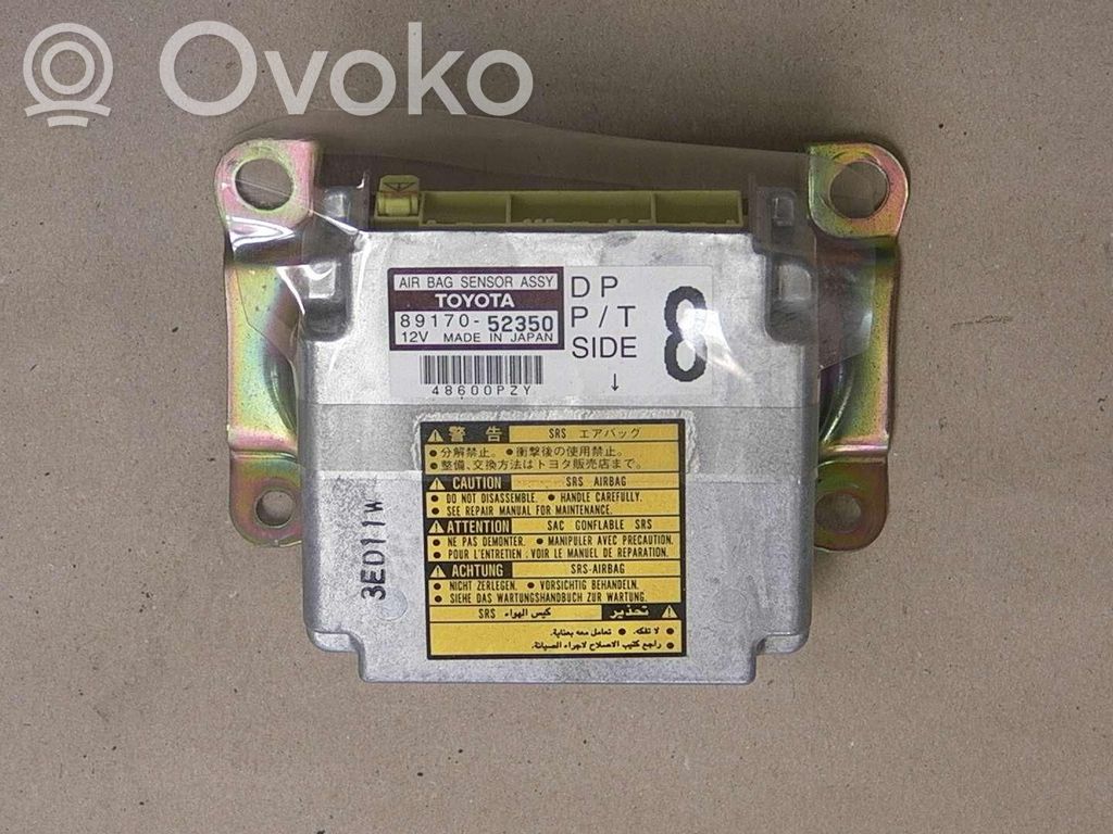 Toyota Yaris Verso Module de contrôle airbag 