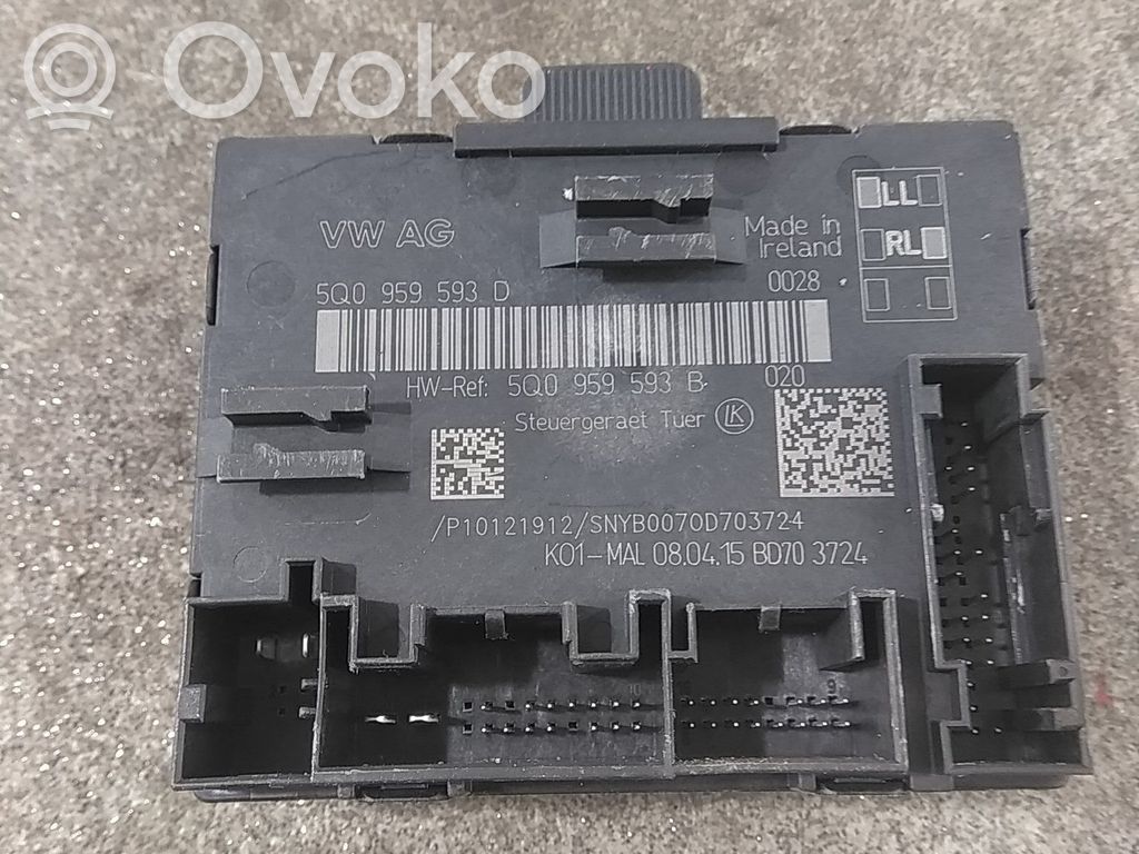 Volkswagen PASSAT B8 Comfort/convenience module 