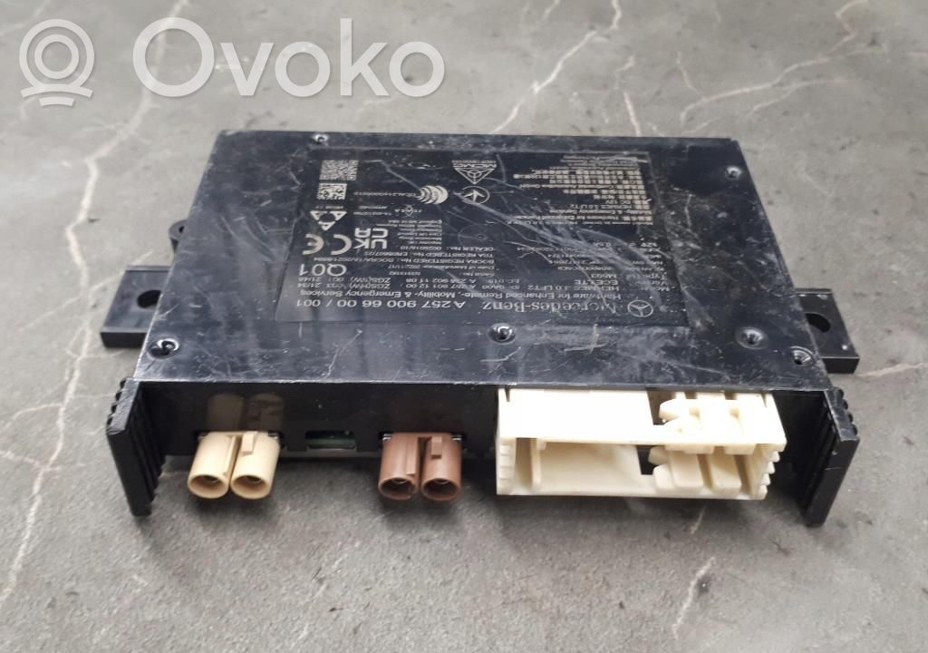 Mercedes-Benz E W213 Module, interrupteur de contrôle SOS 