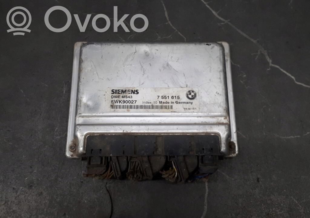 BMW 3 E46 Engine control unit/module ECU 
