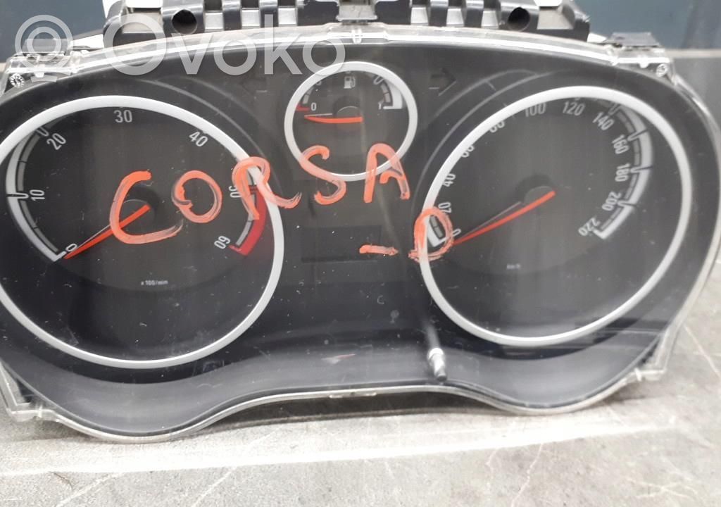 Opel Corsa D Speedometer (instrument cluster) 