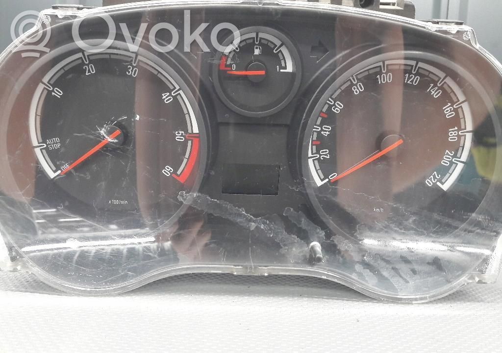 Opel Corsa D Speedometer (instrument cluster) 