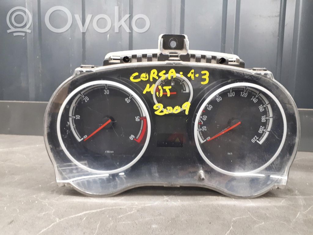 Opel Corsa D Speedometer (instrument cluster) 