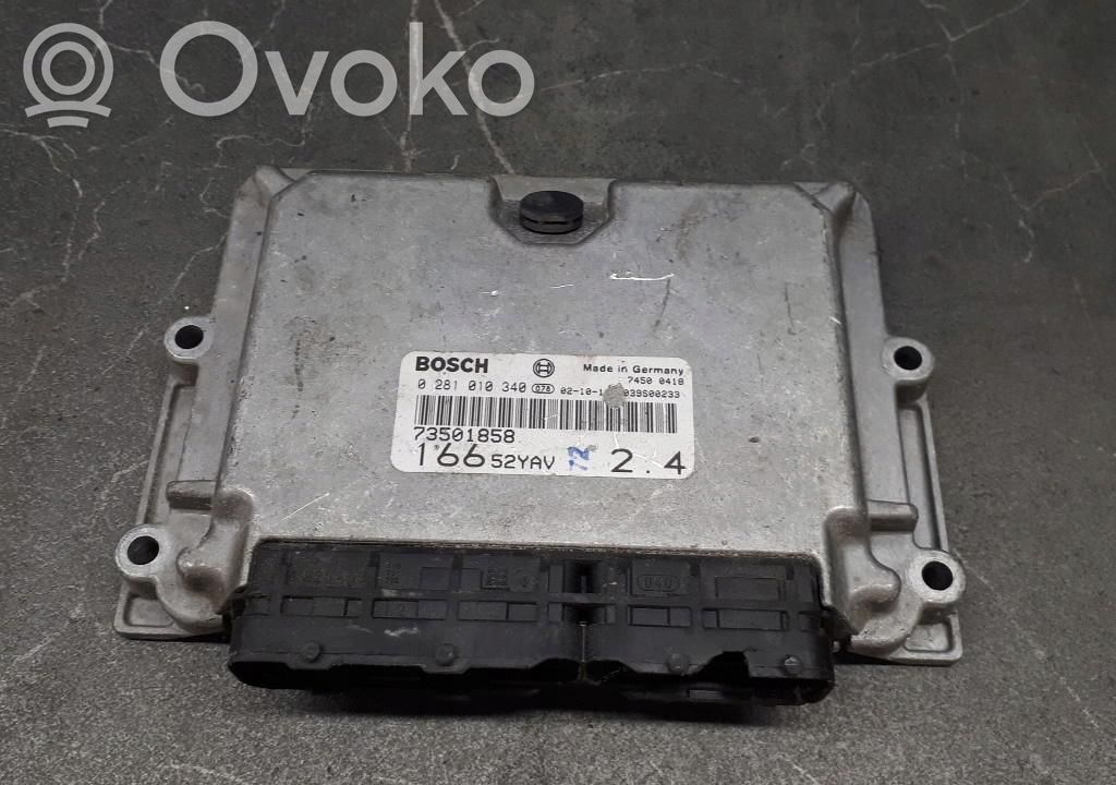 Engine control unit/module ECU   73501858