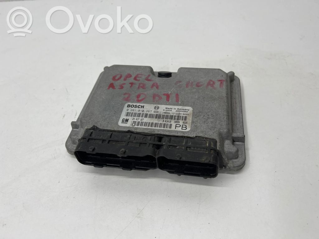 Engine control unit/module   24417167,28SA4802,0281010267