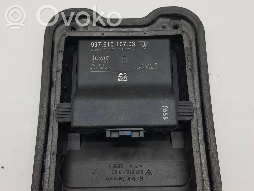 Porsche 911 997 Módulo de control Gateway 