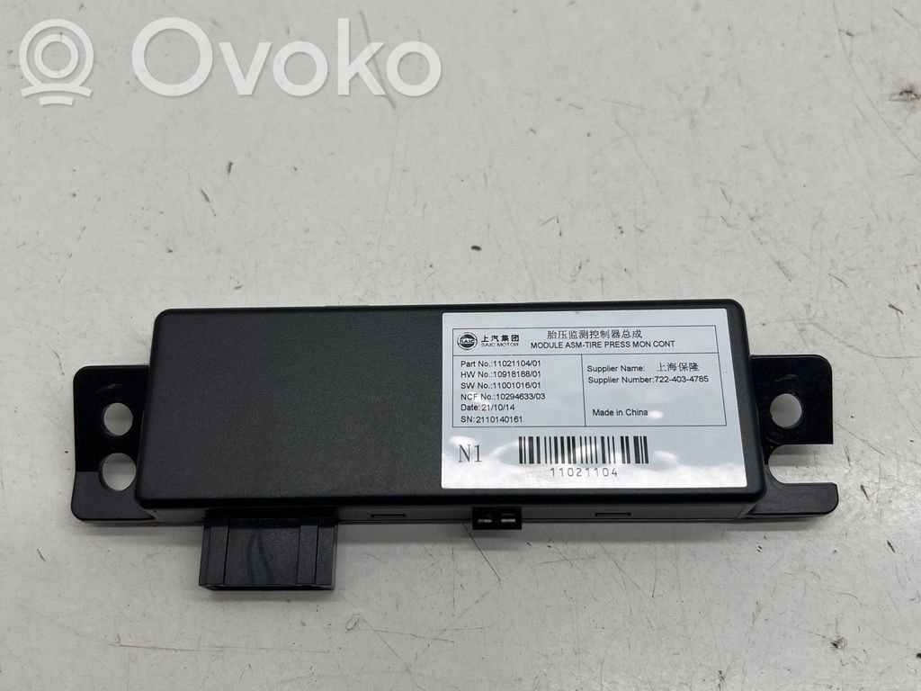 MG ZS Other control units/modules 