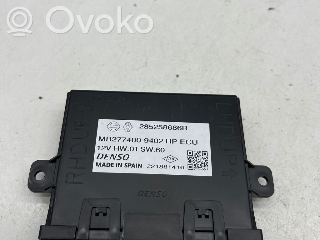 Renault Megane E-Tech Air conditioning/heating control unit 