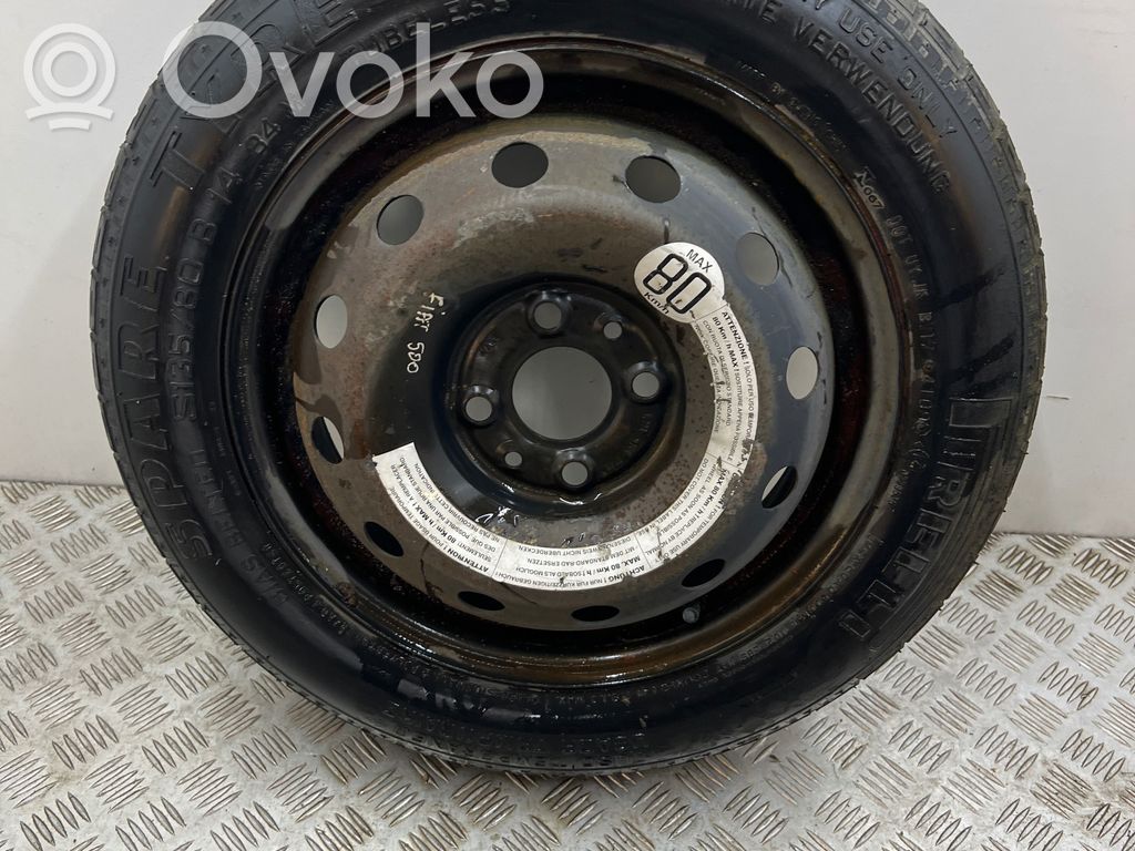 Fiat 500 R14 atsarginis ratas 
