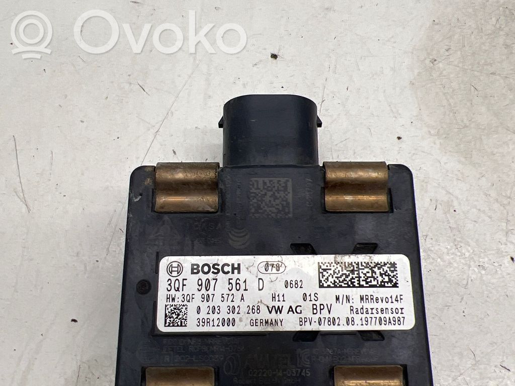 Skoda Octavia Mk3 (5E) Sensor de radar Distronic 