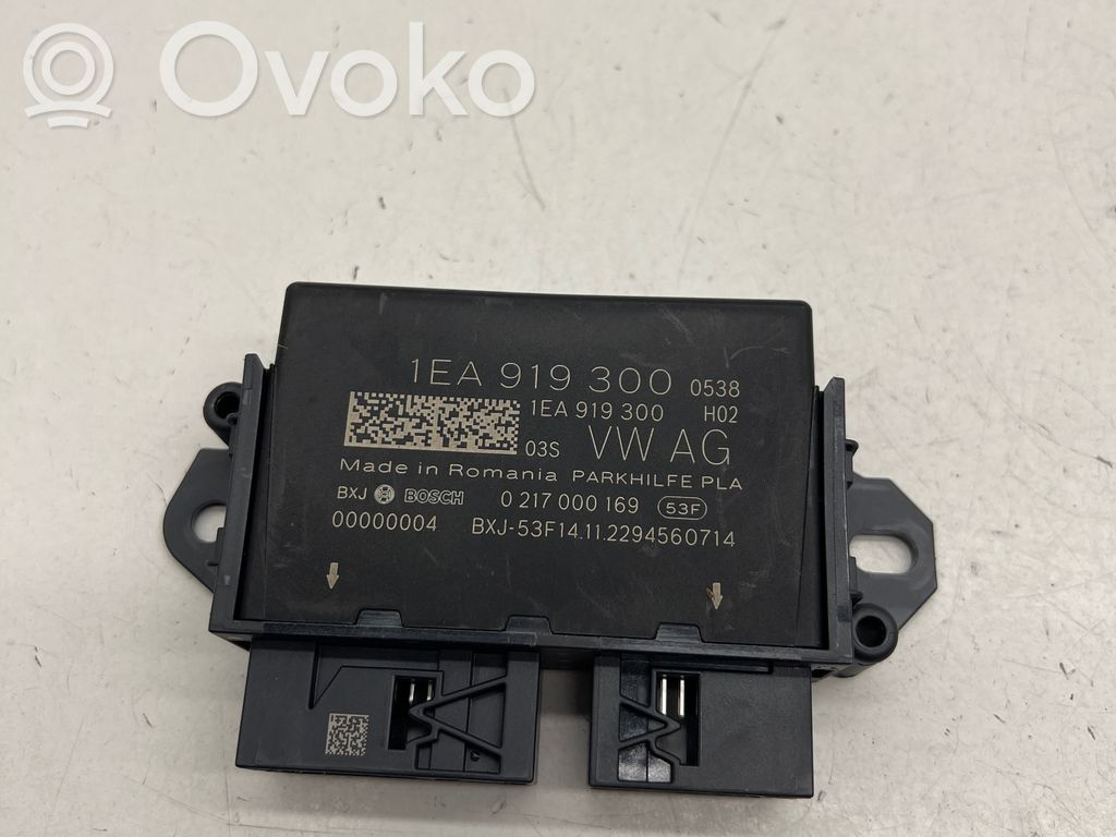 Audi Q4 Sportback e-tron Parkavimo (PDC) daviklių valdymo blokas 