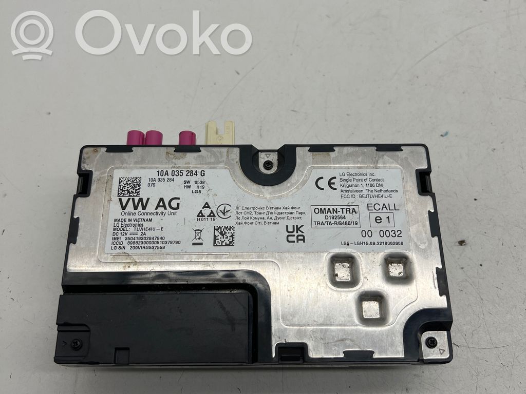 Audi Q4 Sportback e-tron Bluetooth control unit module 