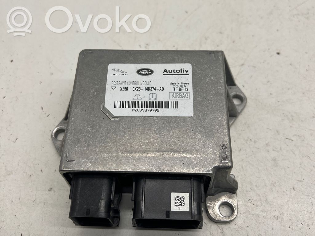 Jaguar XF X250 Unitate/modul de comandă airbaguri 