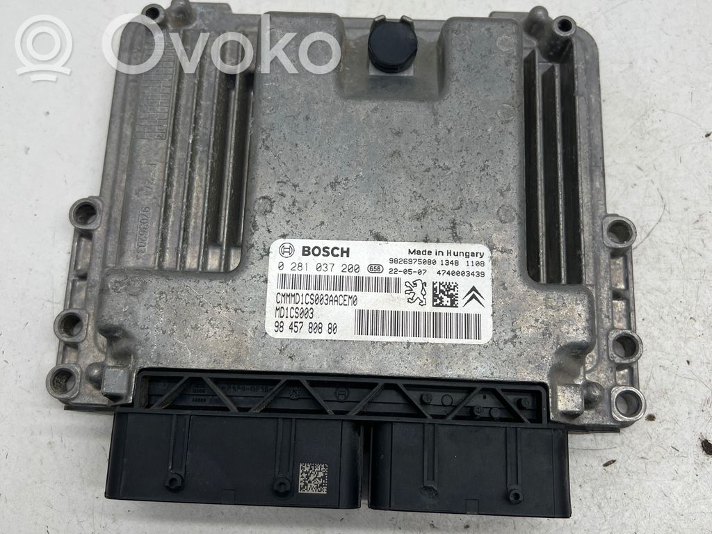 Peugeot 5008 II Engine control unit/module 