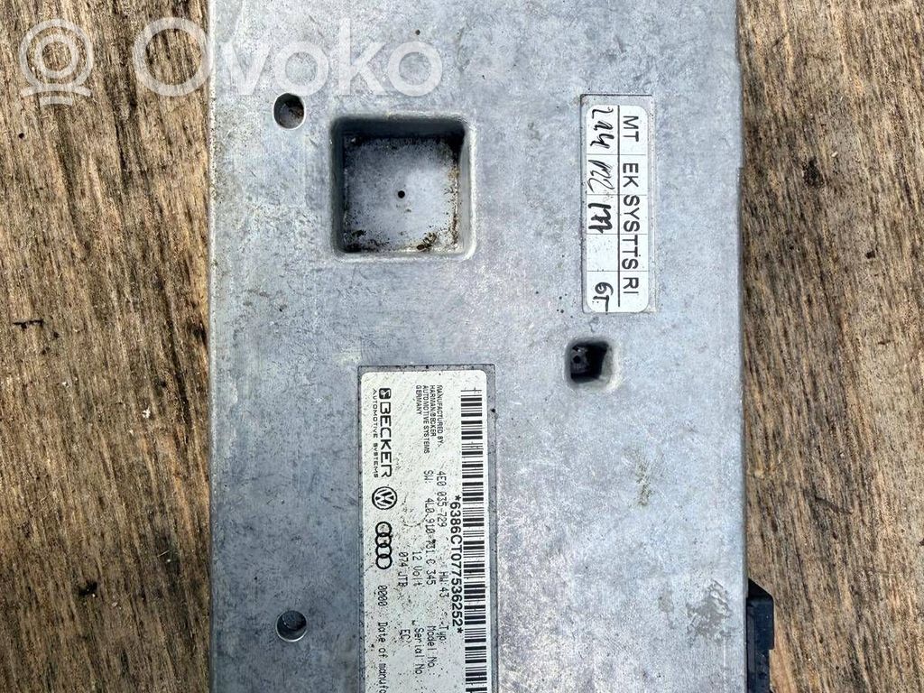 MMI control unit   4E0035729,4L0910731C