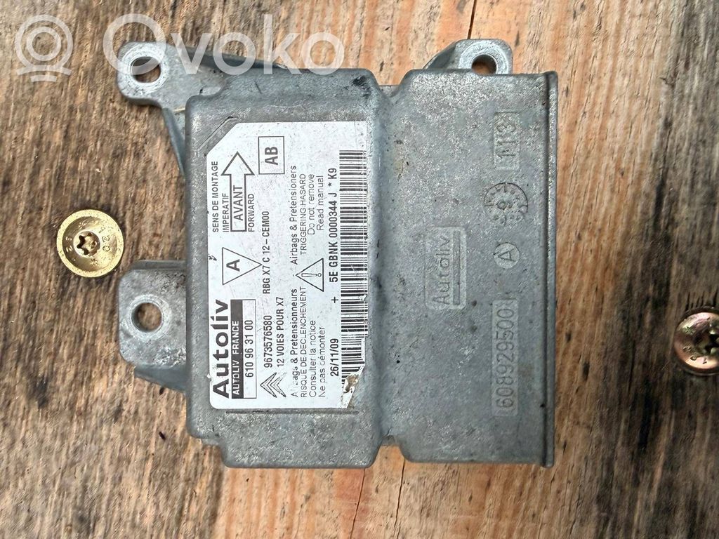 Citroen C5 Airbag control unit/module 