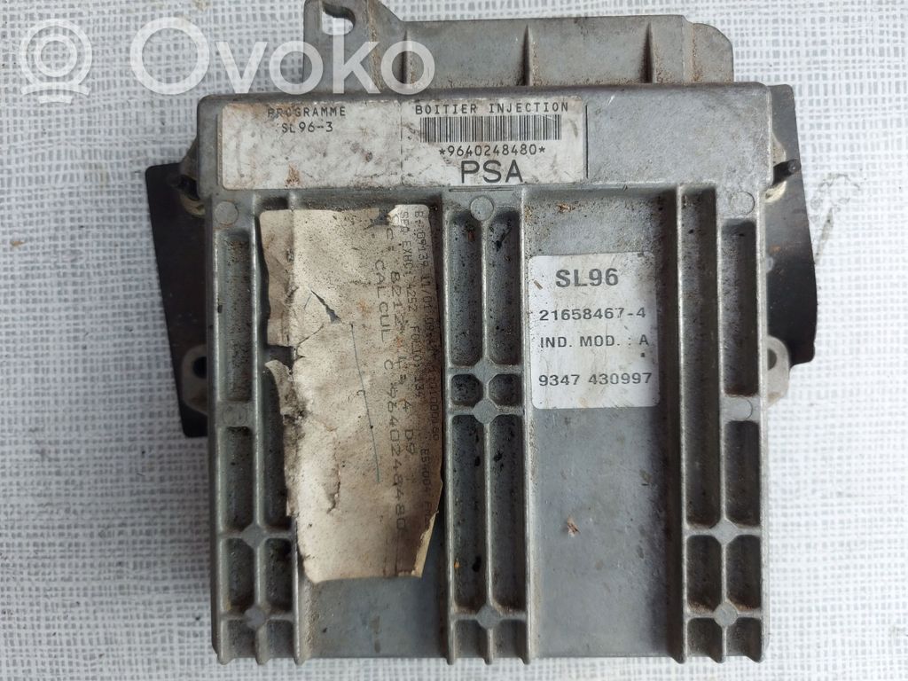 Peugeot 406 Engine control unit/module 