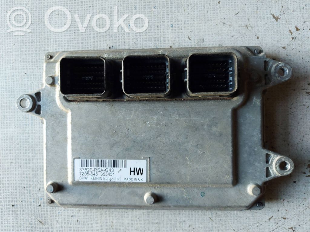Honda Civic Engine control unit/module 