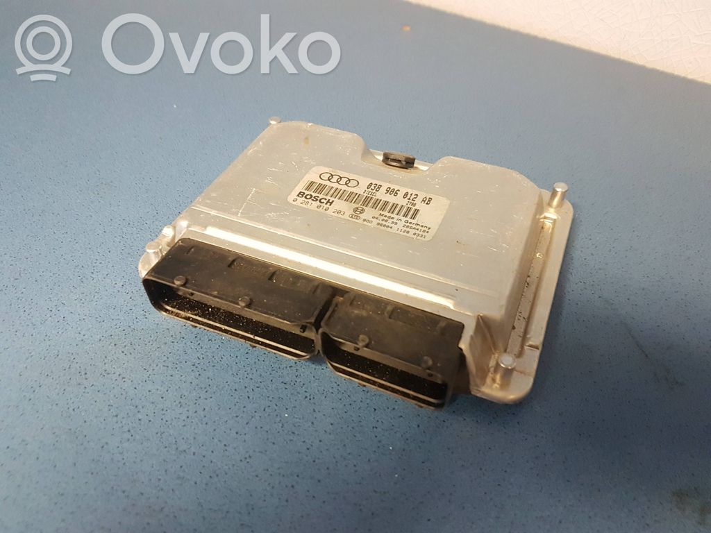 Engine control unit/module   038906012AB,0281010203