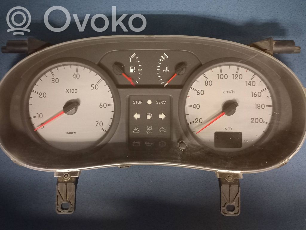 Renault Kangoo I Nopeusmittari (mittaristo) 