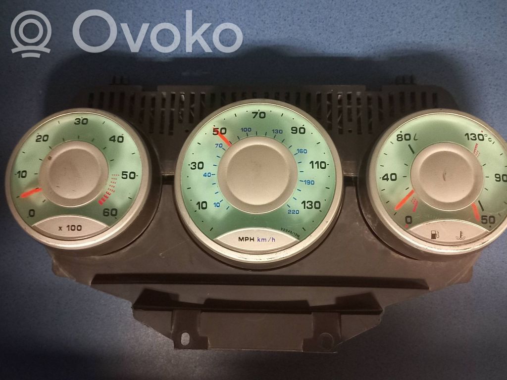 Peugeot 807 Speedometer (instrument cluster) 