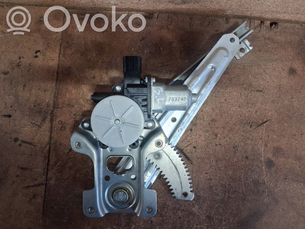 Peugeot 4007 Meccanismo di sollevamento del finestrino posteriore senza motorino 
