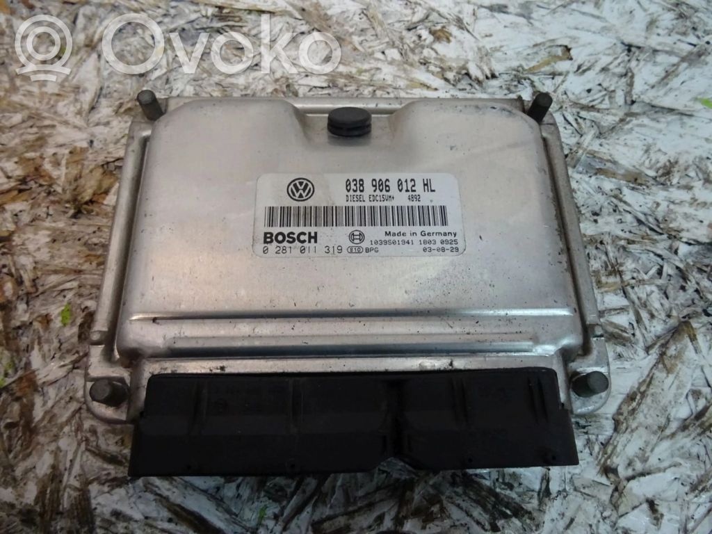 Engine control unit/module ECU   038906012HL,038906012HL