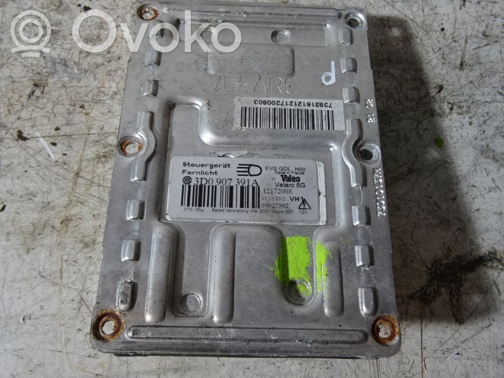Volkswagen Phaeton Voltage converter/converter module 