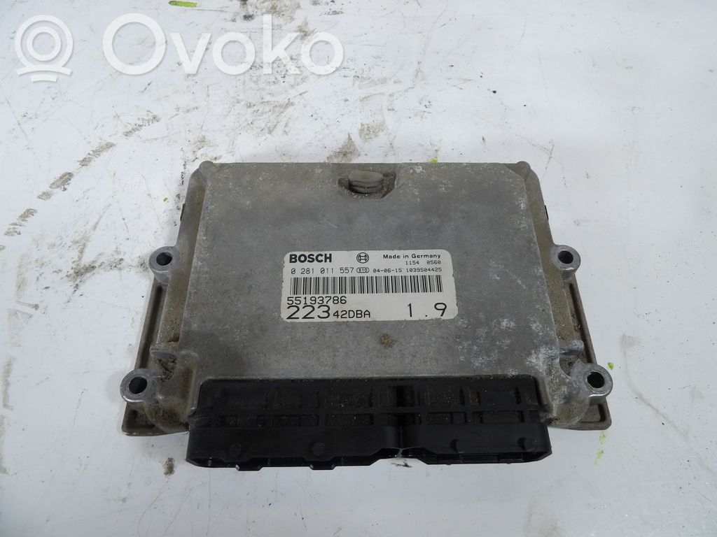 Fiat Doblo Engine control unit/module ECU 