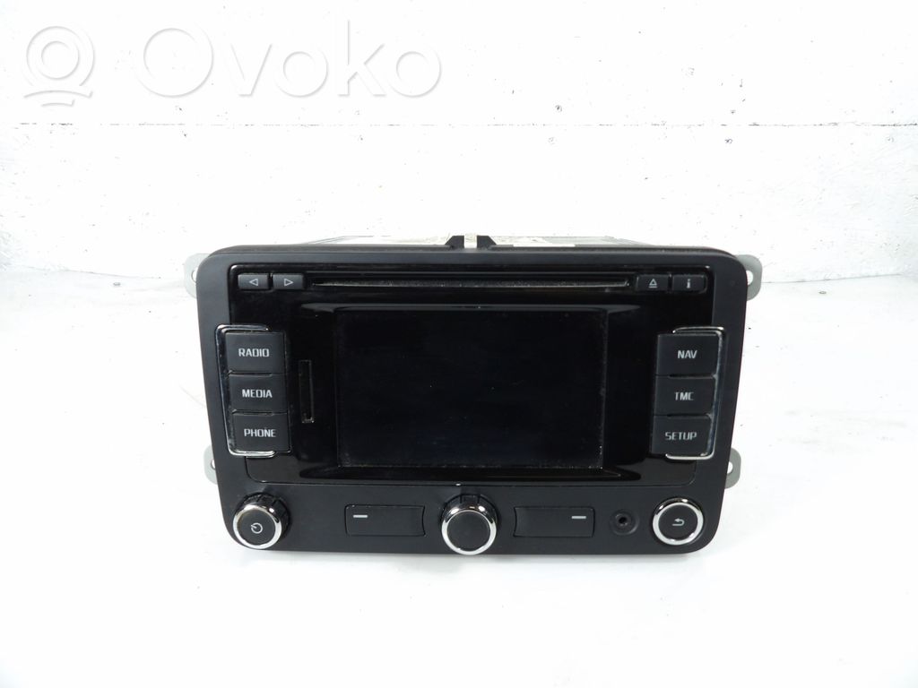 Skoda Superb B6 (3T) Panel / Radioodtwarzacz CD/DVD/GPS 