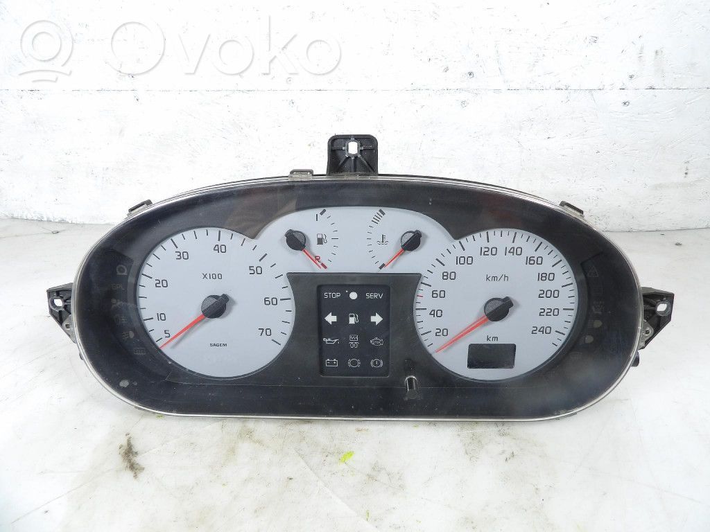 Renault Scenic I Nopeusmittari (mittaristo) 
