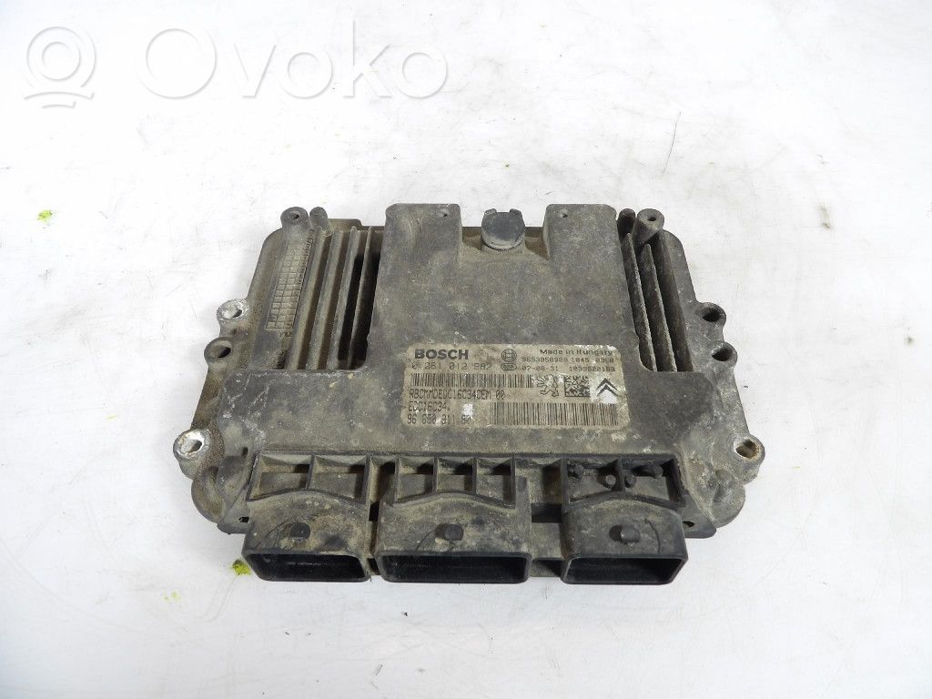 Unité de commande, module ECU de moteur   9665091180,9665091180