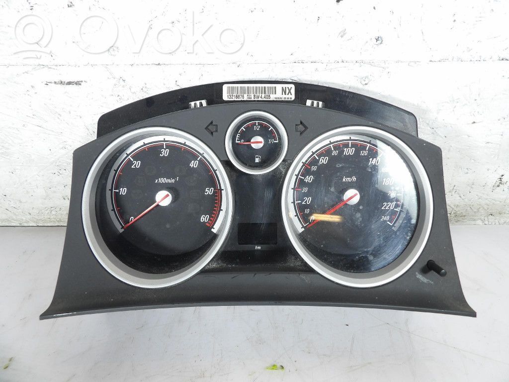 Opel Astra H Speedometer (instrument cluster) 