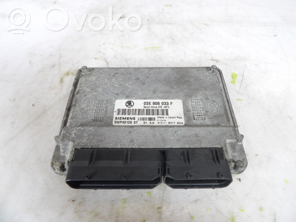 Skoda Fabia Mk1 (6Y) Engine control unit/module ECU 