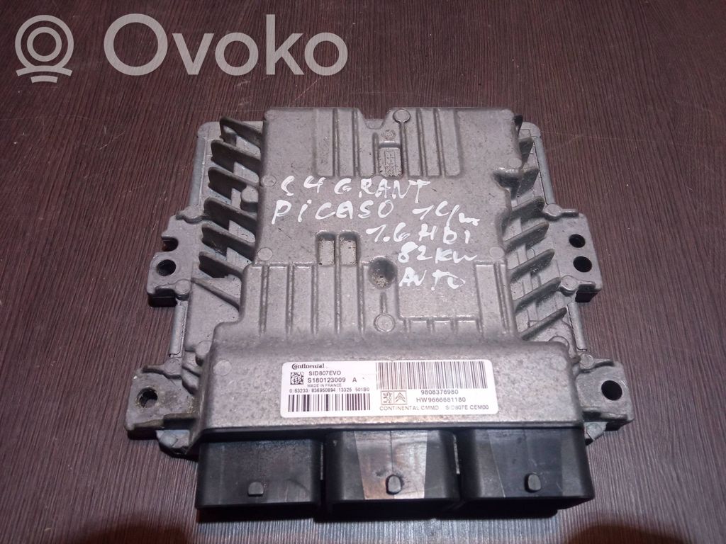 Citroen C4 Grand Picasso Engine control unit/module 