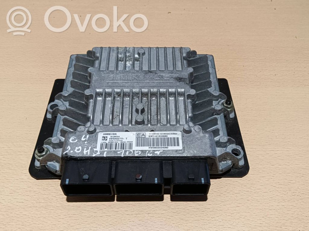 Citroen C4 I Engine control unit/module 