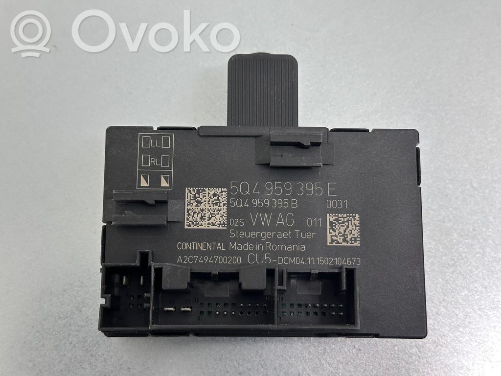 Volkswagen PASSAT B8 Unité de commande module de porte 