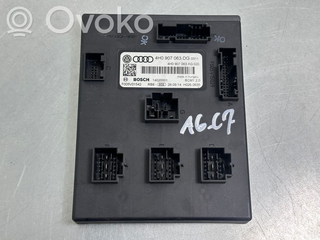 Audi A6 S6 C7 4G Module confort 