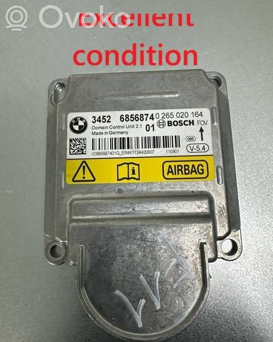 Sterownik / Moduł Airbag   6856874,0265020164