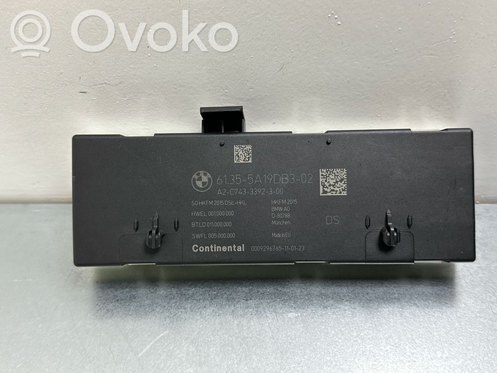 BMW 3 G20 G21 Tailgate/trunk control unit/module 