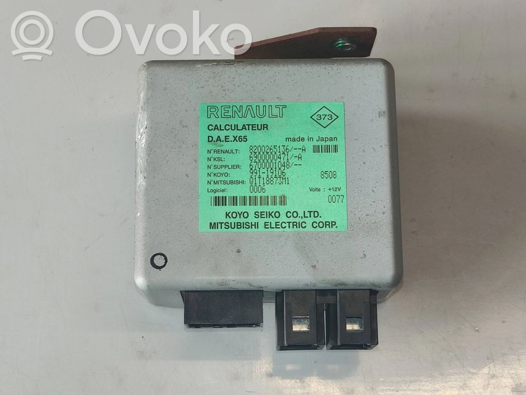 Renault Clio II Other control units/modules 