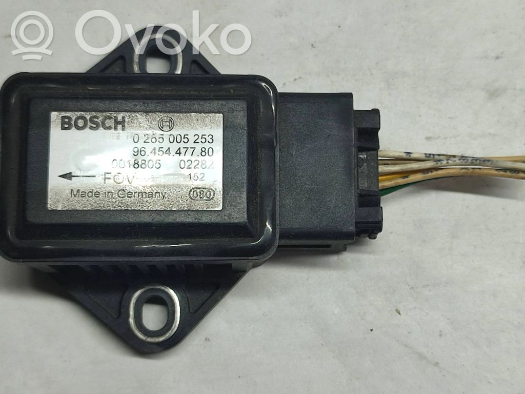 Peugeot 307 ESP acceleration yaw rate sensor 