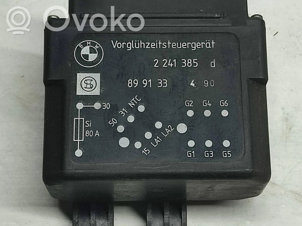 BMW 5 E34 Kvēlsveču relejs 