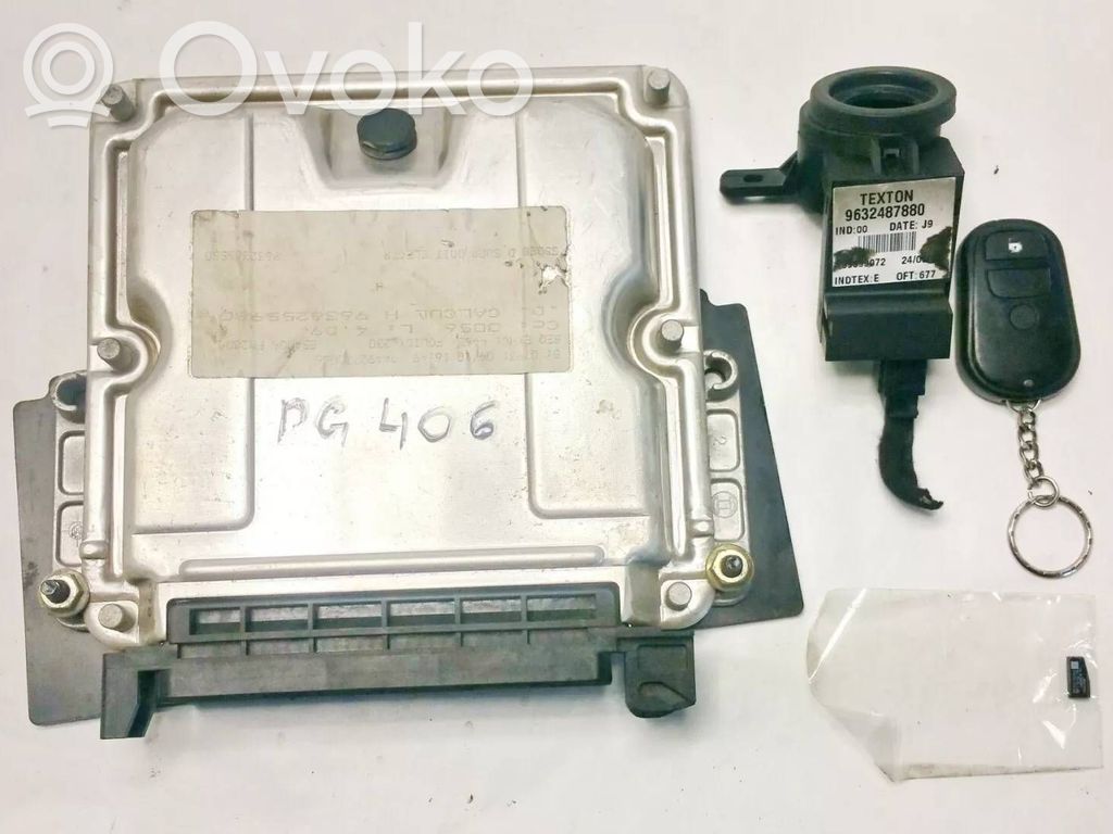 Engine control unit/module   9632487880,0281010166