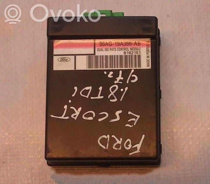 Immobilizer control unit/module   96AG19A366AB