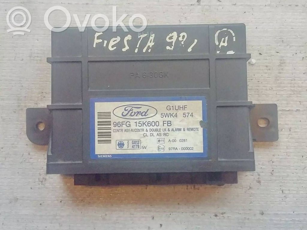 Ford Fiesta Comfort/convenience module 