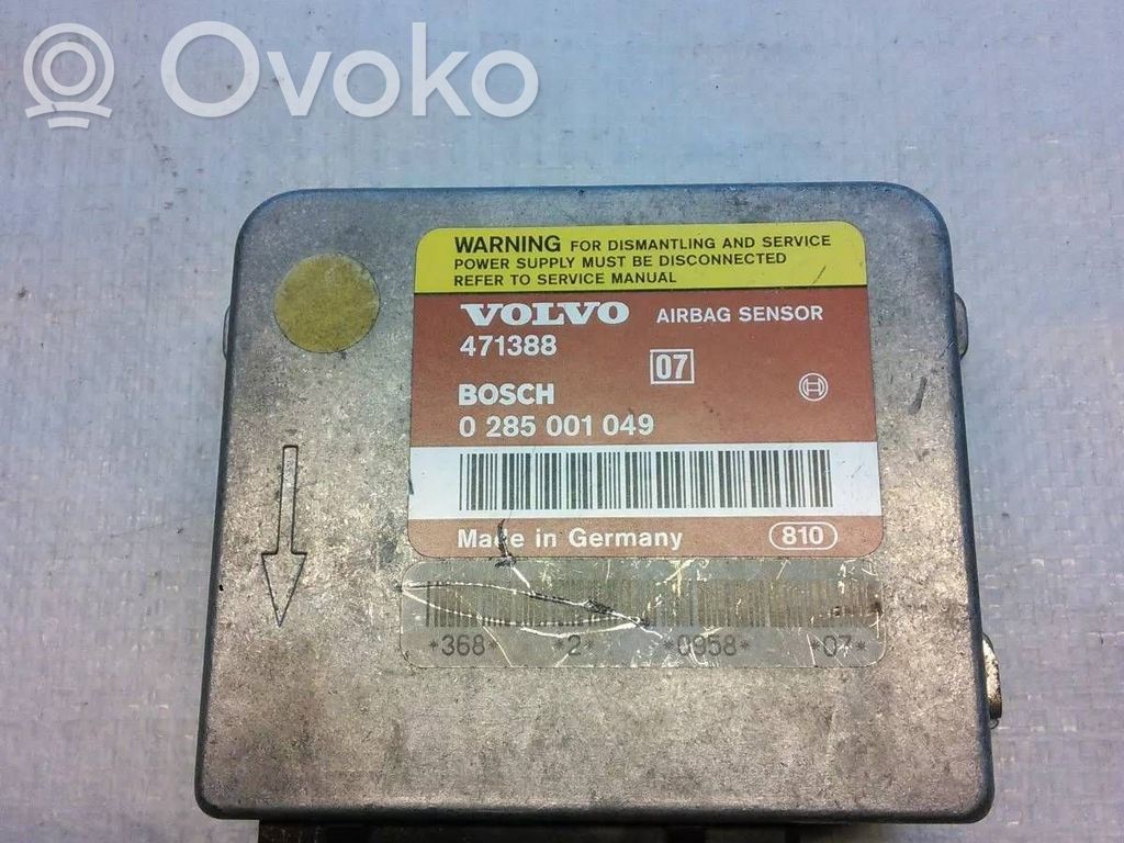 Volvo 440 Airbag control unit/module 